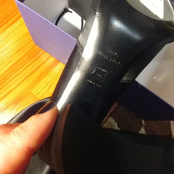 Stuart Weitzman Satin Black Over the Knee Size 8.5 - Picture 3 of 4